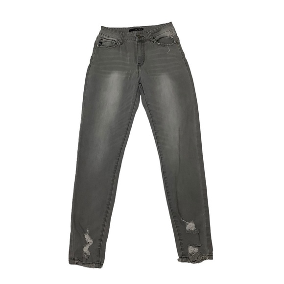 KanCan Jeans Sz 27 Kami High Rise Grey Skinny - Picture 1 of 7